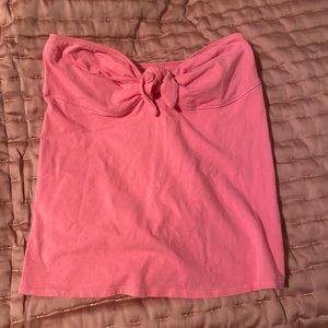 Pink aerie tube top size medium